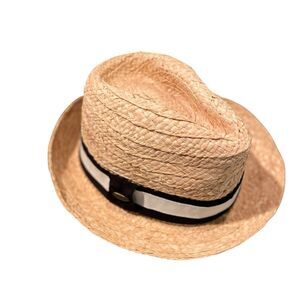 #155 SCALA Straw Braided Hat